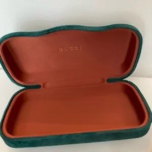 Gucci Women\'s Brown and Navy Geometrical Patterned Sunglasses Gucci | Accessories | Gucci Womens Brown And Navy  main image 4